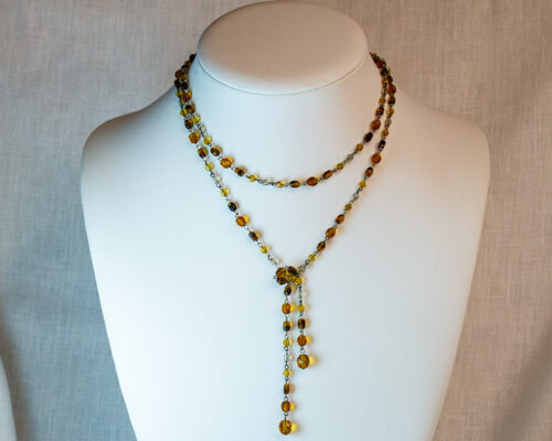 Antique-Bead-Amber-Color