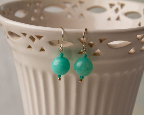 Chrysoprase-Ball-Earrings-1
